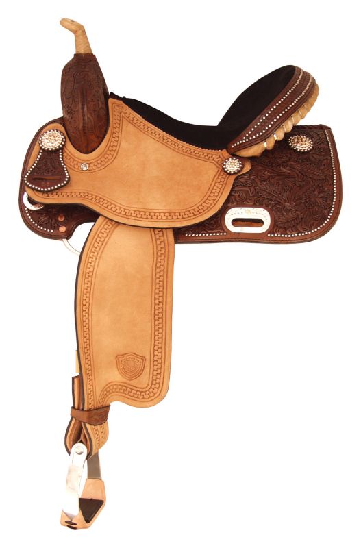 Tex Tan Champion Racer Barrel Saddle