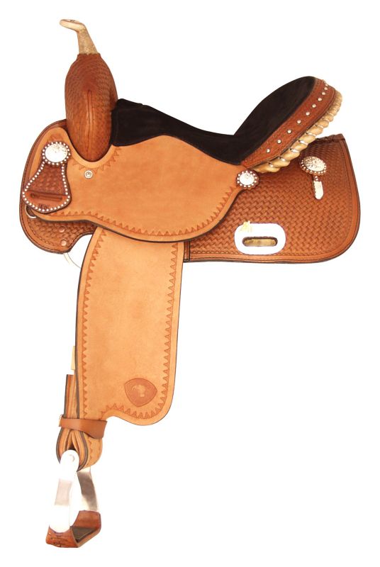 Tex Tan Speed Racer Barrel Saddle