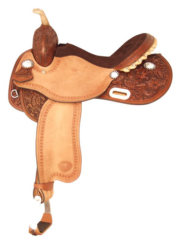 Tex Tan Turn N Burn Barrel Racer Saddle