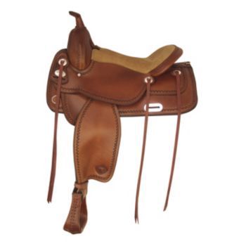 Tex Tan Salem Flex Western Trail Saddle