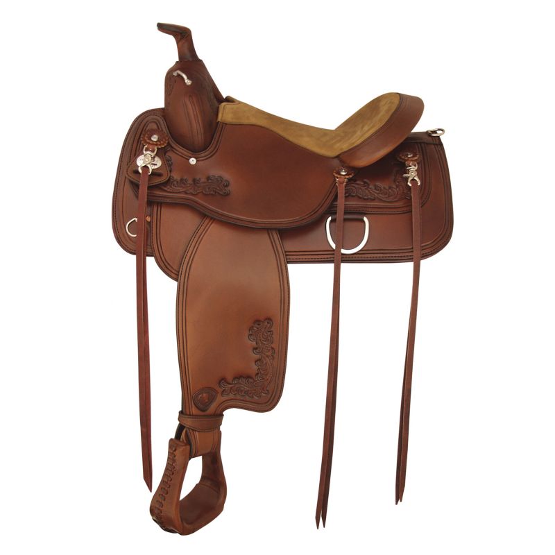 Tex Tan Seminole Flex Western Trail Saddle