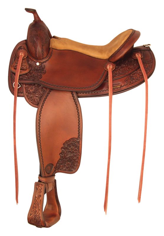 Tex Tan Jackson Flex Western Trail Saddle