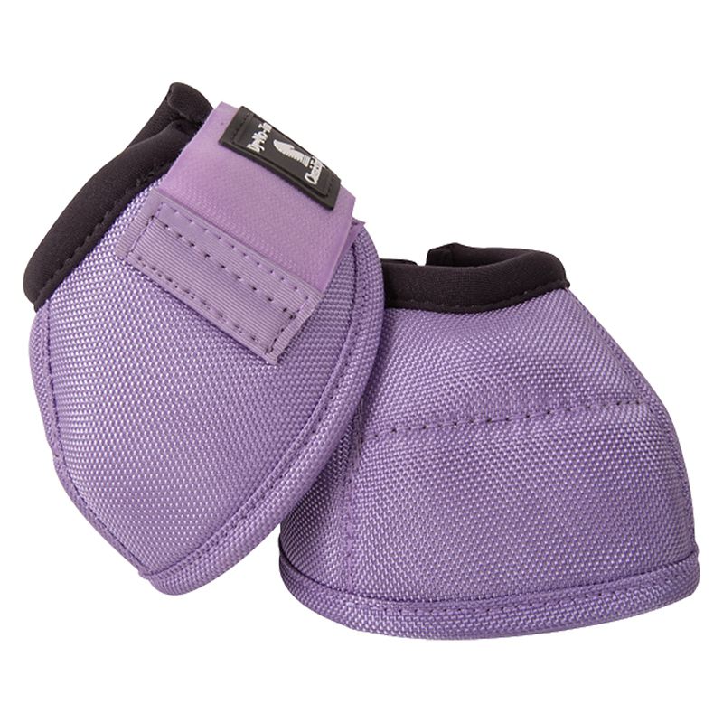 Classic Equine DyNO No-Turn Bell Boots L  Lavender