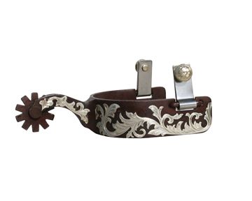 AT Pro Choice Avila 10pt Floral Long Shank Spurs