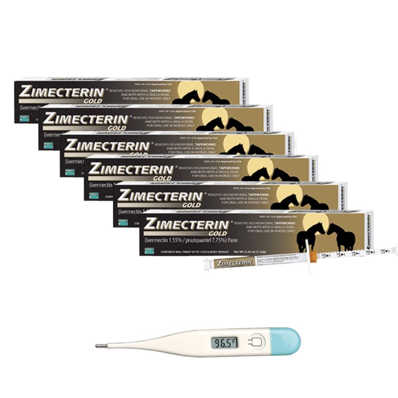 Zimecterin Gold with FREE Digital Thermometer