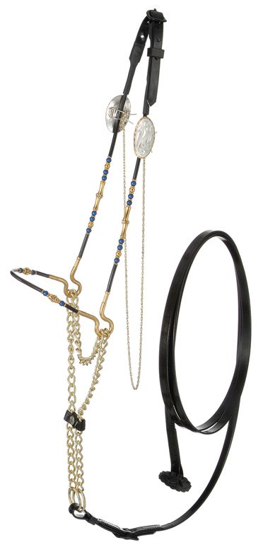 Royal King Beaded Mini Cable Show Halter