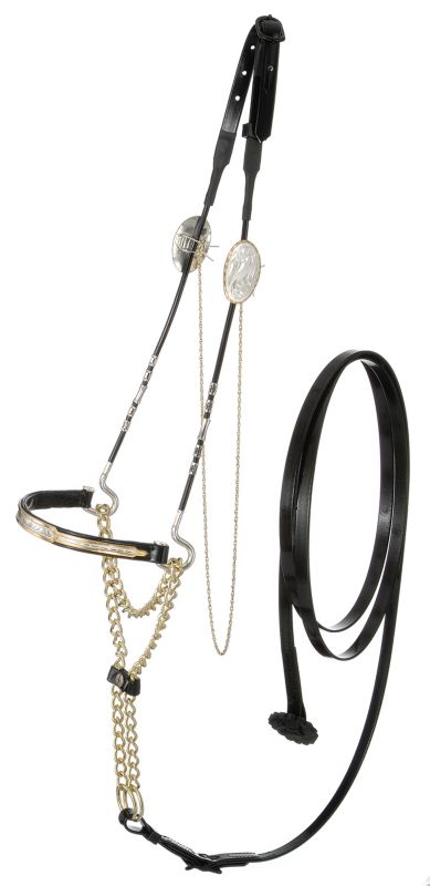 Royal King Gold Silver Mini Cable Show Halter
