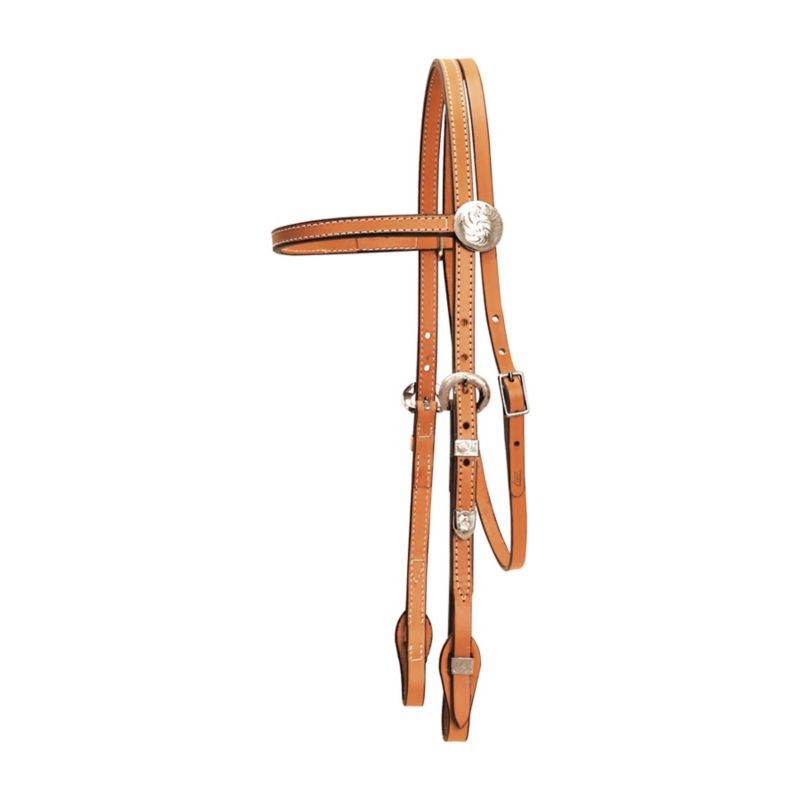 Tory Touch of Silver Browband Headstall