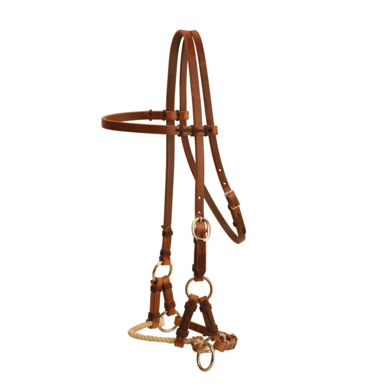 Tory Harness Leather Single Nose Side Pull