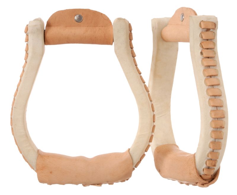 Rawhide Oxbow Stirrups
