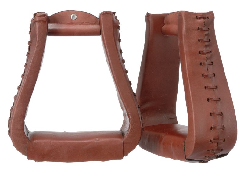 Oversized Leather Stirrups