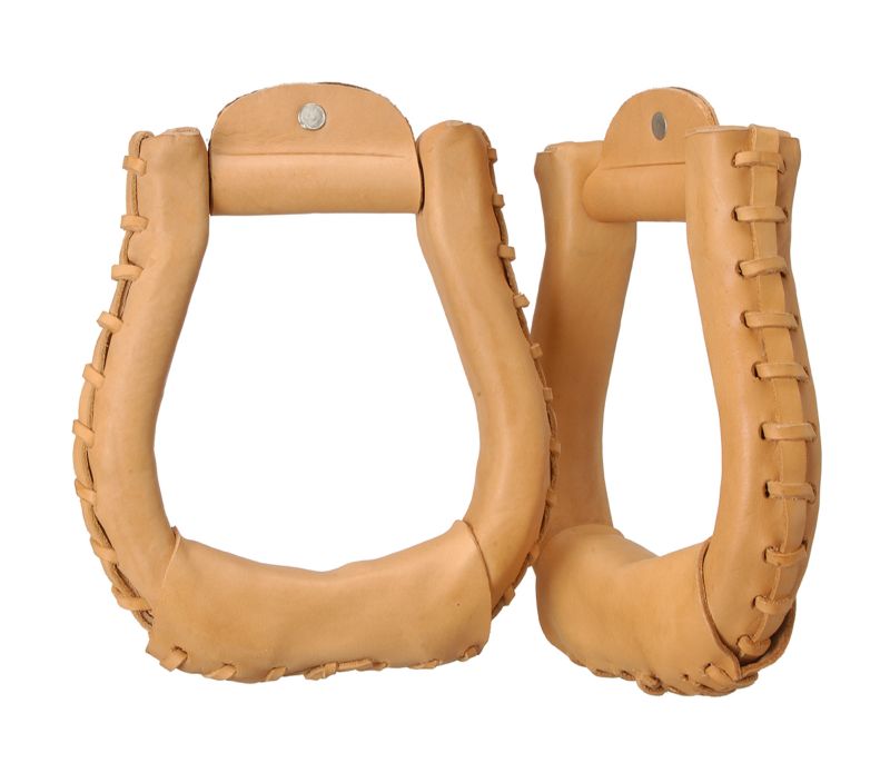 Leather Oxbow Stirrups