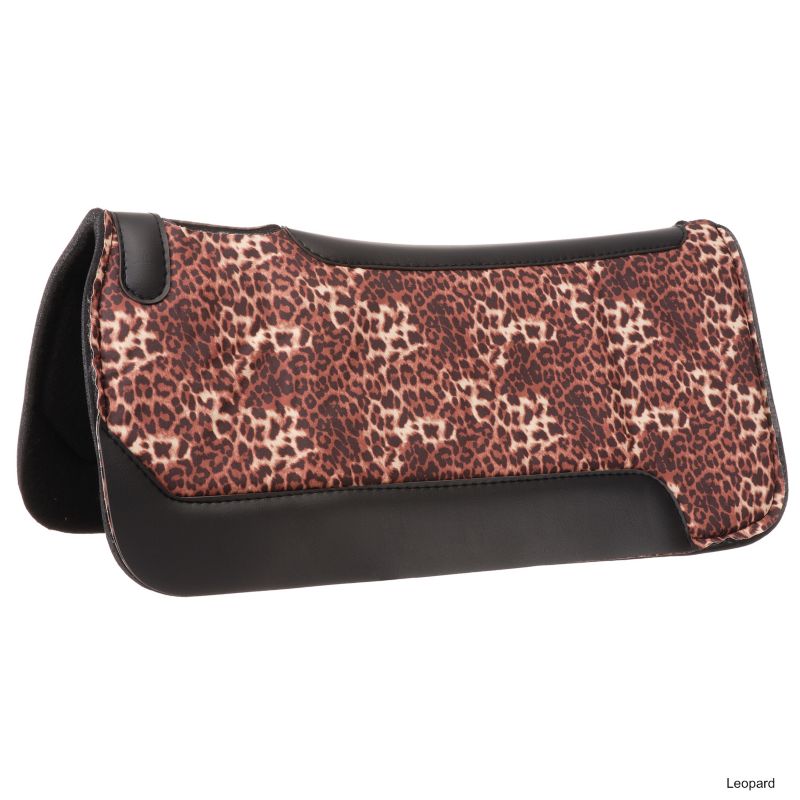 Tough-1 Safari Felt Saddle Pad w/Wear Leathers