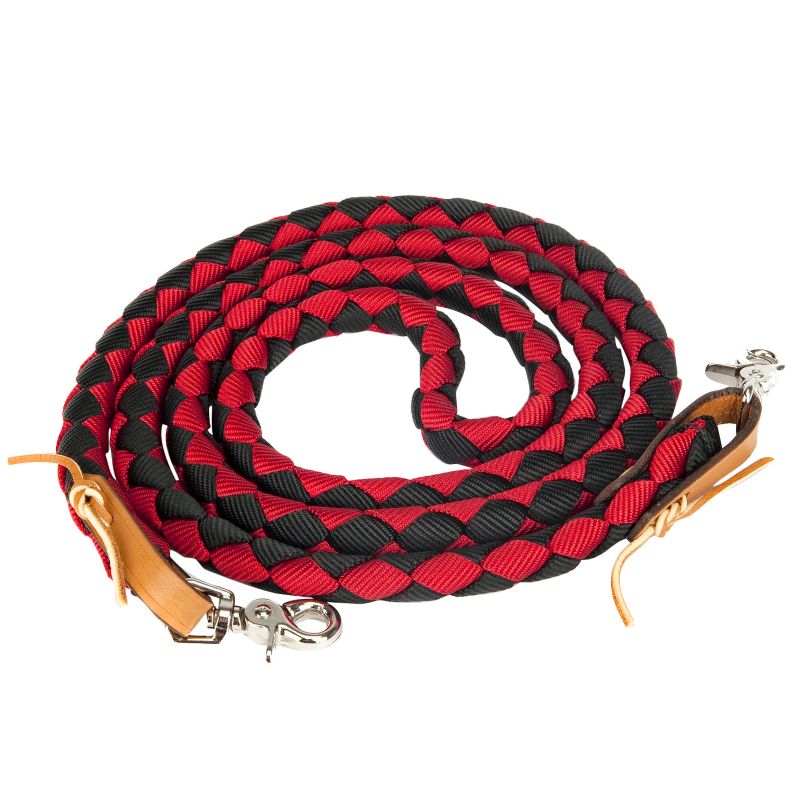 Triple E Nylon Braided Trail Rein