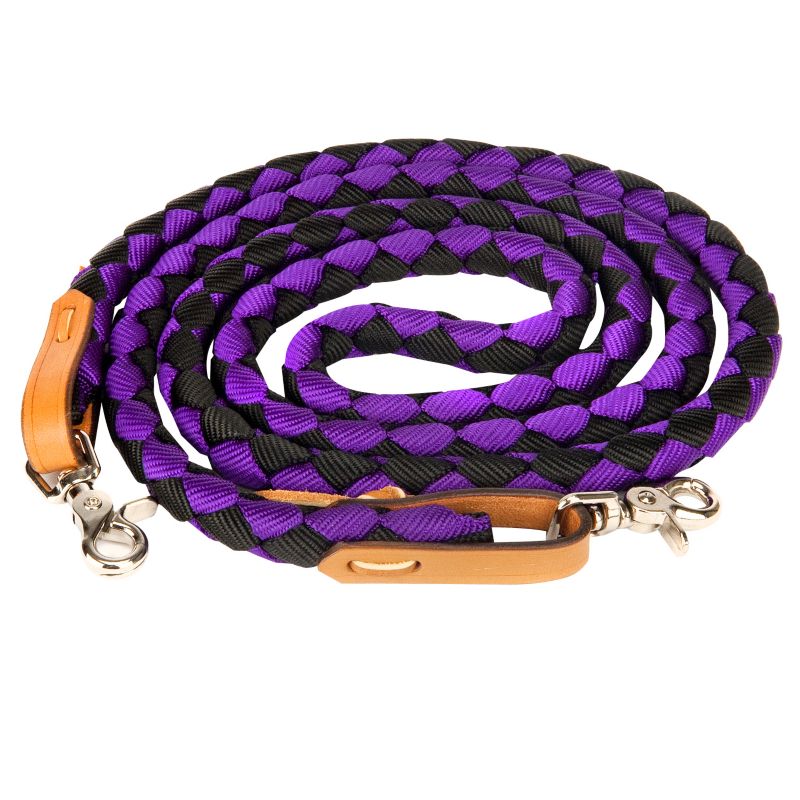 Triple E Nylon Braided Trail Rein