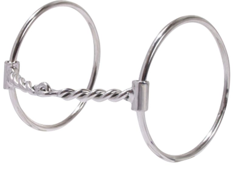 Bitlogic Twisted Snaffle O-Ring Bit