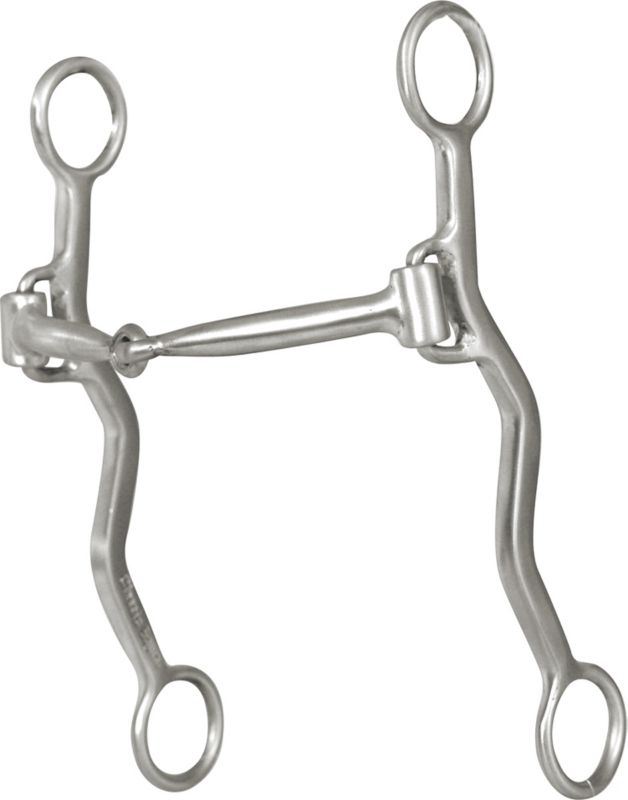 Rickey Green Snaffle Cavalry Cheek Bit