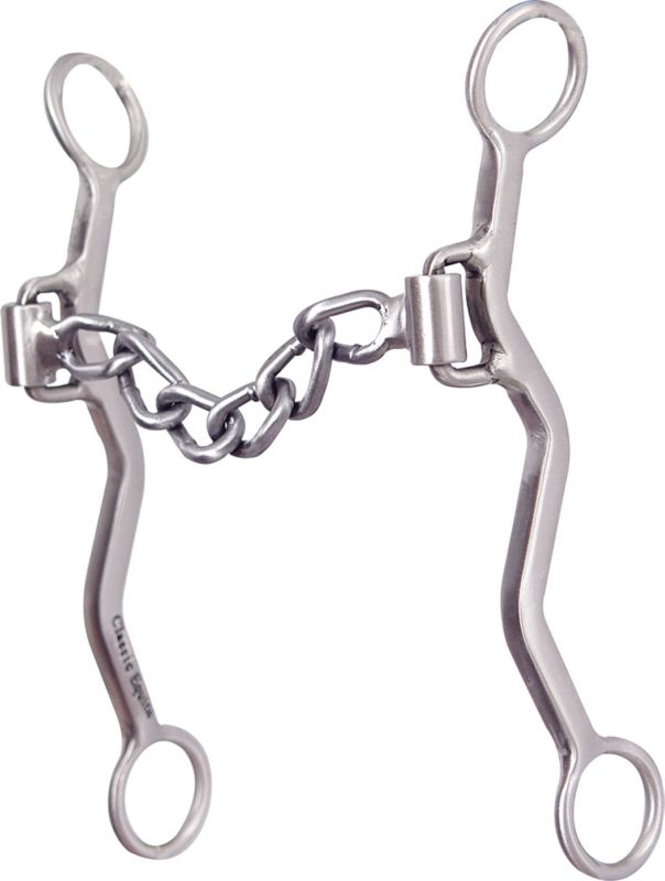 Rickey Green Chain Cavalry Cheek Bit