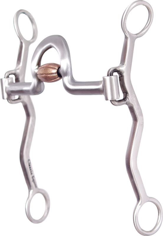 Rickey Green Roller Spoon Cavalry Cheek Bit