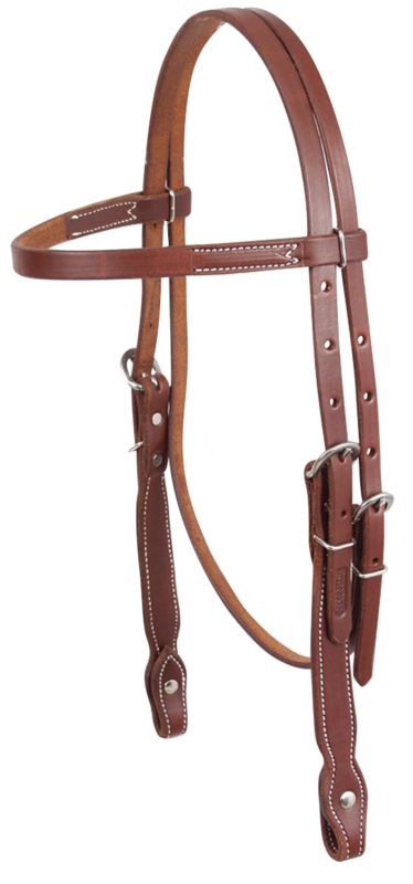 Martin Browband Stitched Chicago Screw Headstall
