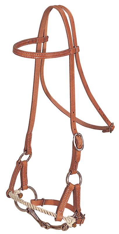 Weaver Harness Leather Single Rope Half Breed