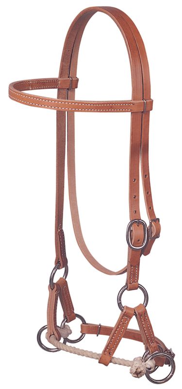 Weaver Harness Leather Single Rope Side Pull