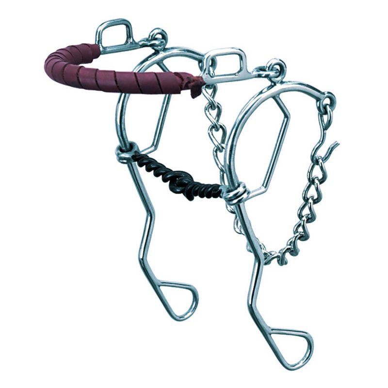 Weaver Combo Swt Iron Leather Hackamore 10In Chk Best Price