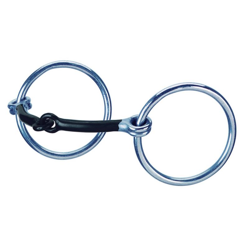 Weaver SS Sweet Iron Smooth Snaffle O-Ring Bit