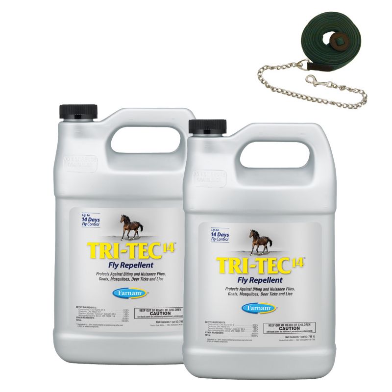 Tri-Tec 14 Gallon 2-Pack Plus LungeLinewthChn FREE