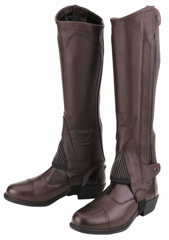 TuffRider Top Grain Half Chaps
