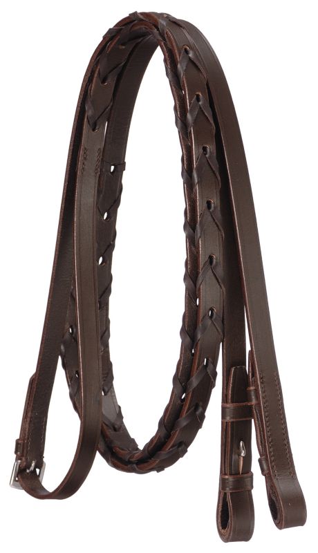 Silver Fox Laced Reins