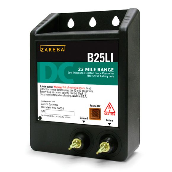 Zareba 25 Mile DC Low Impedance Charger