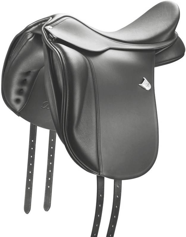 Bates WIDE Dressage Saddle FLOCKED