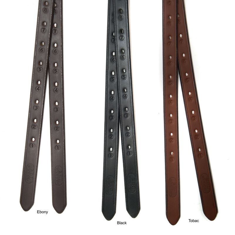 Stubben Cowhide Half Hole Stirrup Leathers