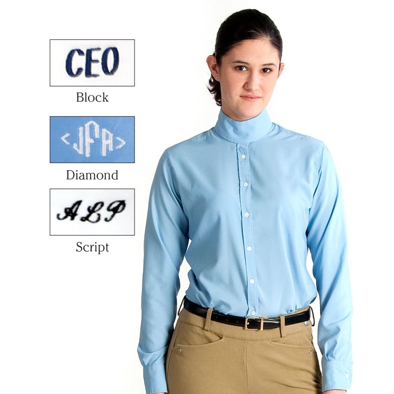 Ladies Starter Long Sleeve Shirt w/Monogram