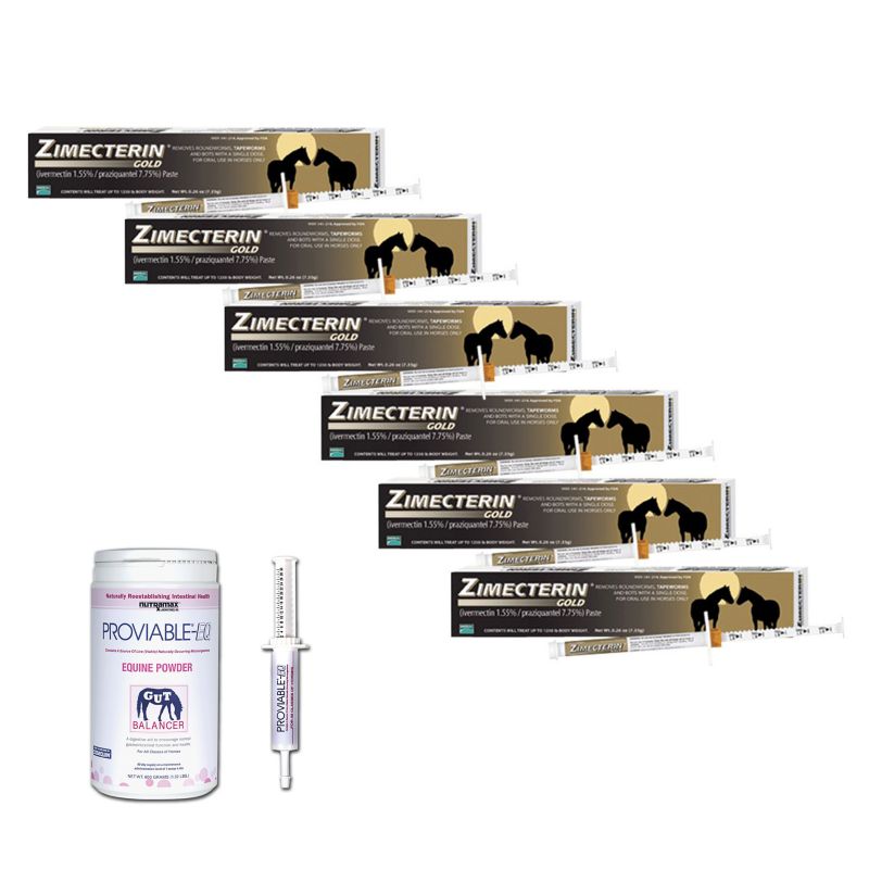 ZIMECTERIN GOLD 6 PACK WITH FREE PROVIABLE PASTE