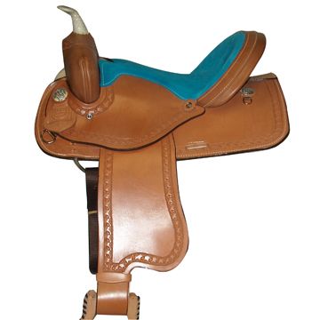 HH Saddlery Diamond Cloud Barrel Saddle