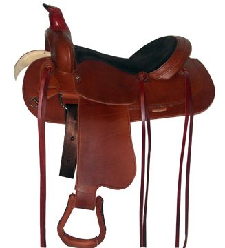HH Saddlery Sewed Smooth Trail Saddle