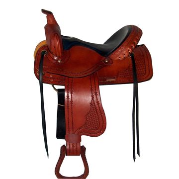 HH Saddlery Double Barb Basket Trail Saddle