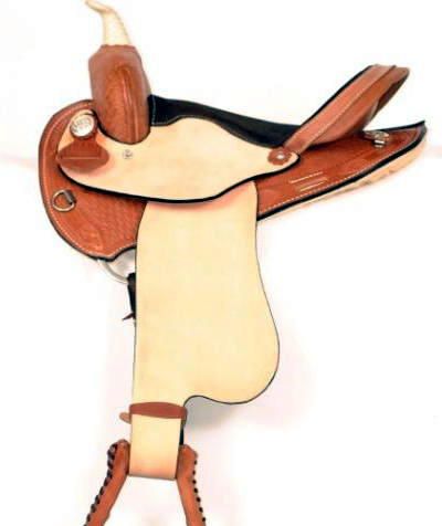 HH Saddlery Roughout Round Barrel Saddle