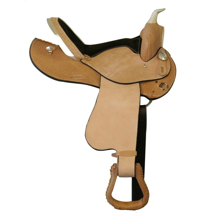 HH Saddlery Basket Roughout Barrel Saddle