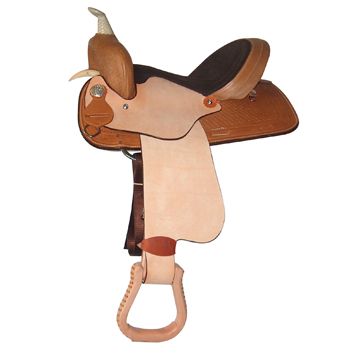 HH Saddlery Navajo Roughout Square Barrel Saddle