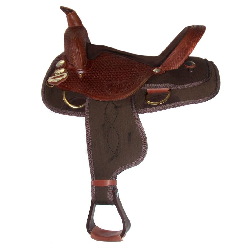 HH Saddlery Cordura Trail Saddle w/Brass