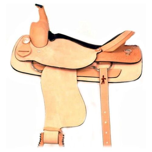 HH Saddlery Flat Seat Cutter Saddle
