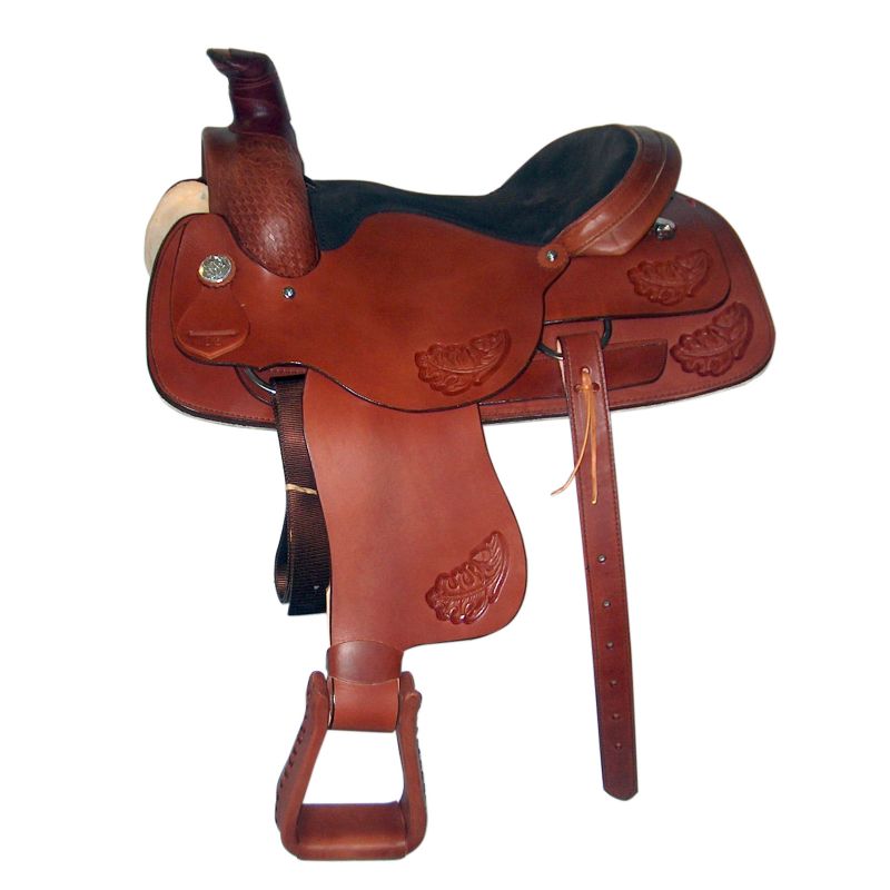 HH Saddlery Spot Oak Draft Roper Saddle