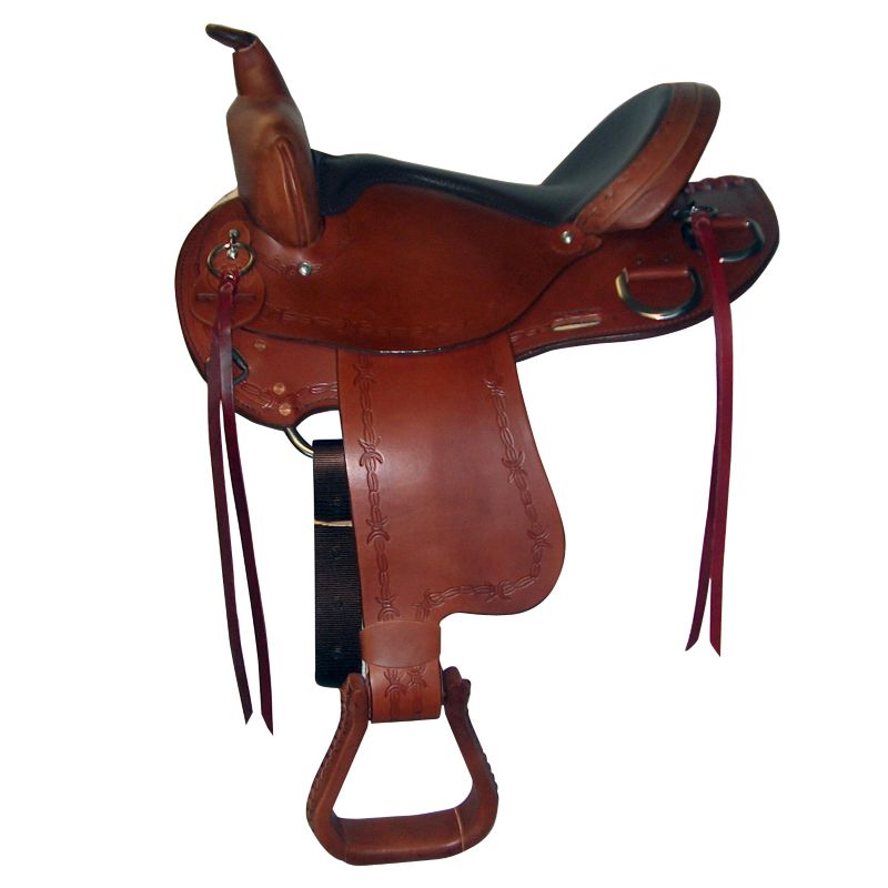 HH Saddlery Barb Round Skirt Trail Saddle