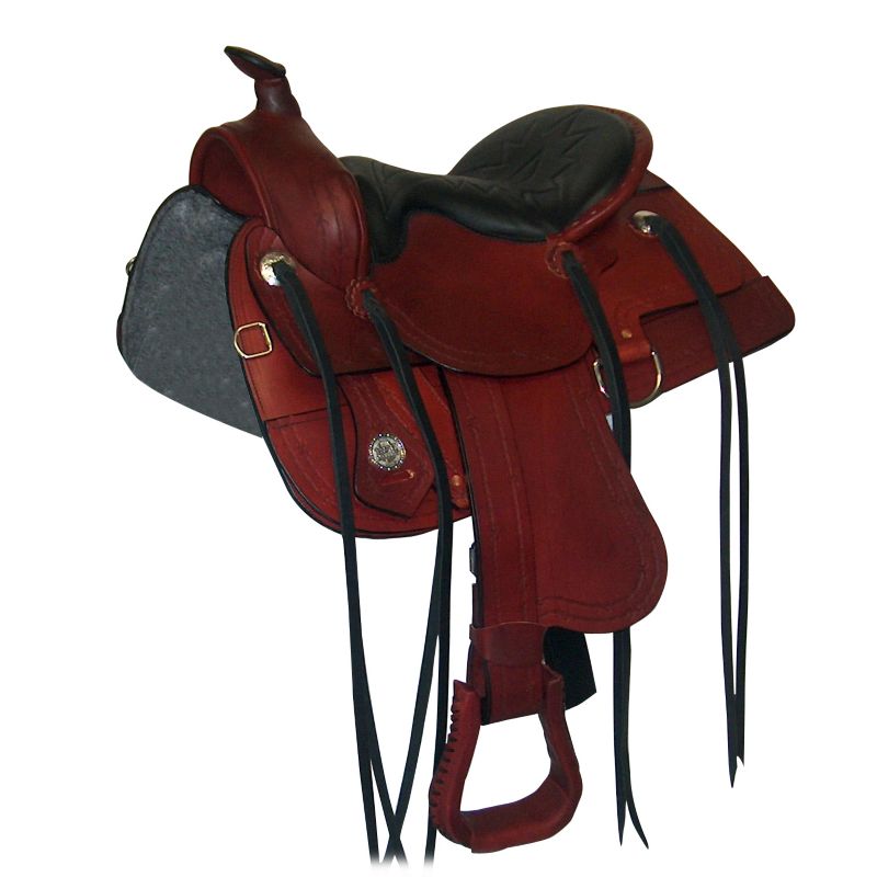 HH Saddlery Cushy Comfort Trail Saddle