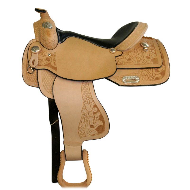 HH Saddlery Floral Reining Saddle