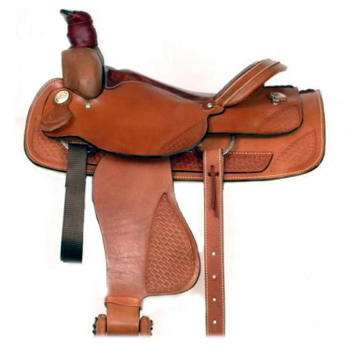 HH Saddlery Basket Corner Roper Saddle