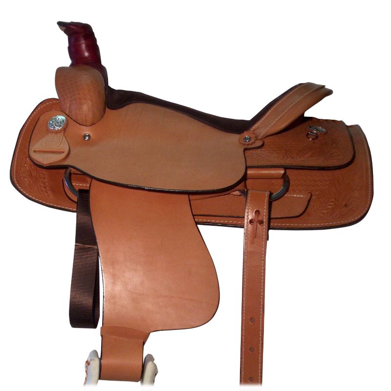 HH Saddlery Slick Fender Jockey Roper Saddle